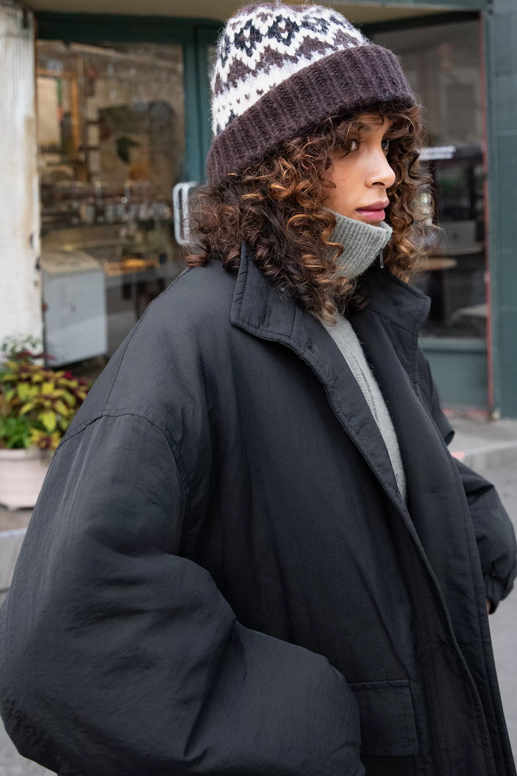 OAK + FORT ARGYLE PATTERN BEANIE | Women Hats & Beanies | Hats & Beanies
