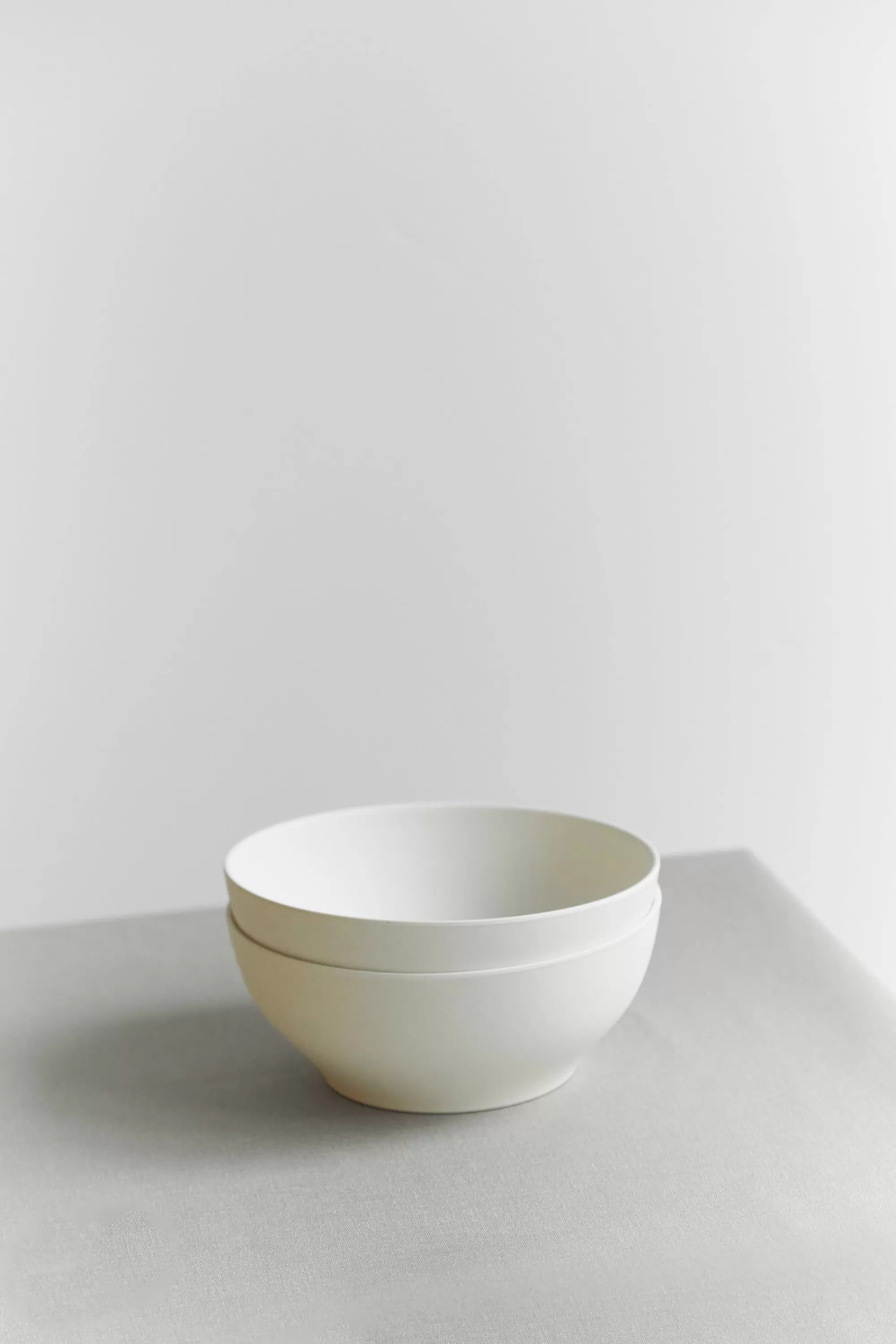 OAK + FORT BAMBOO CEREAL BOWL SET OF 2 | Tableware