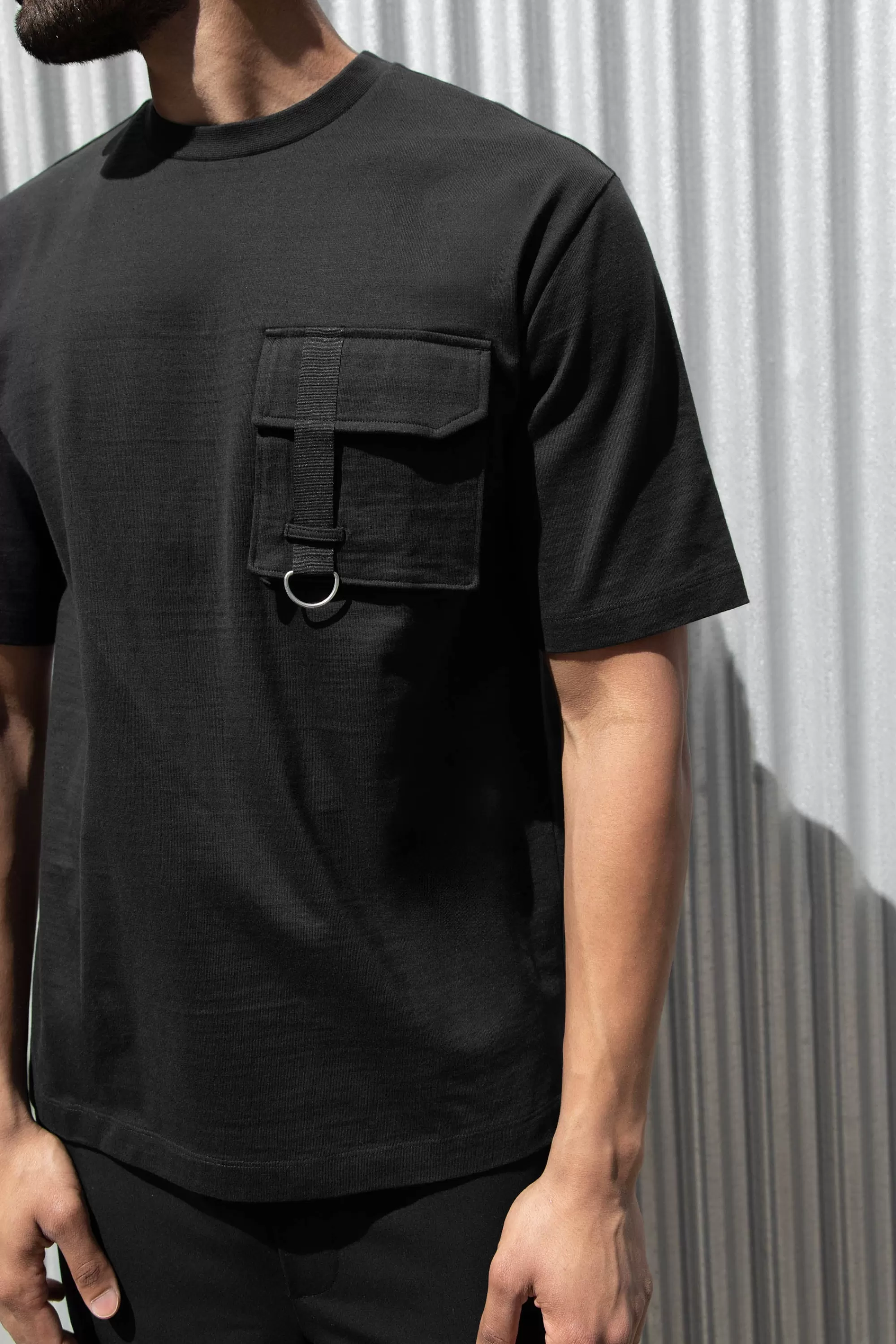 OAK + FORT CARGO POCKET T-SHIRT | Tops