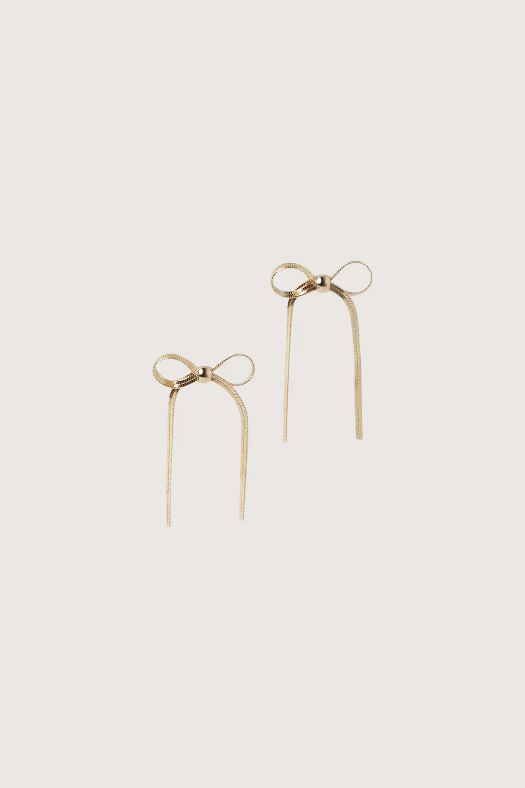 OAK + FORT CHAIN BOW EARRING | Women Earrings | Earrings