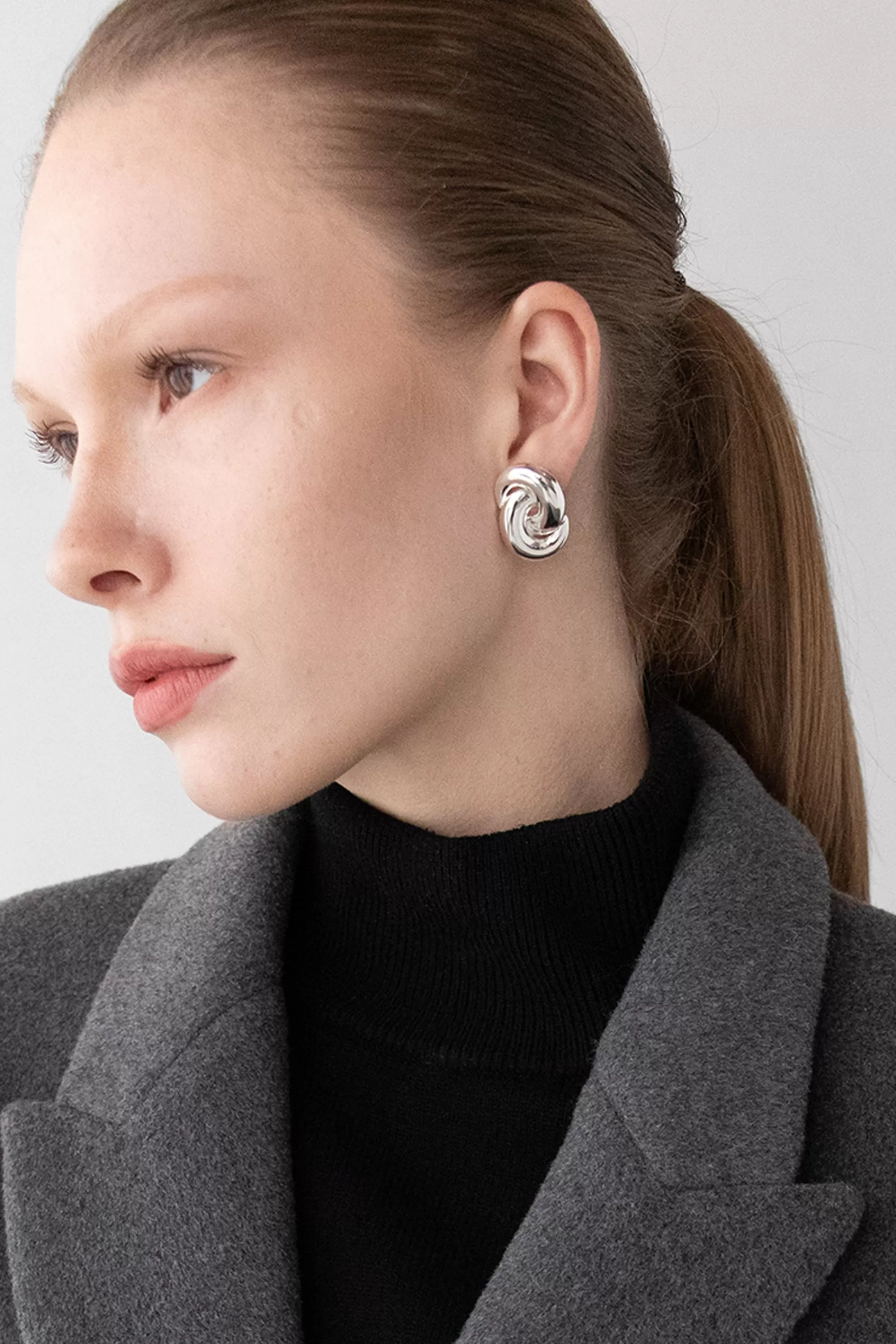 OAK + FORT CHUNKY LINK EARRING | Women Earrings | Earrings