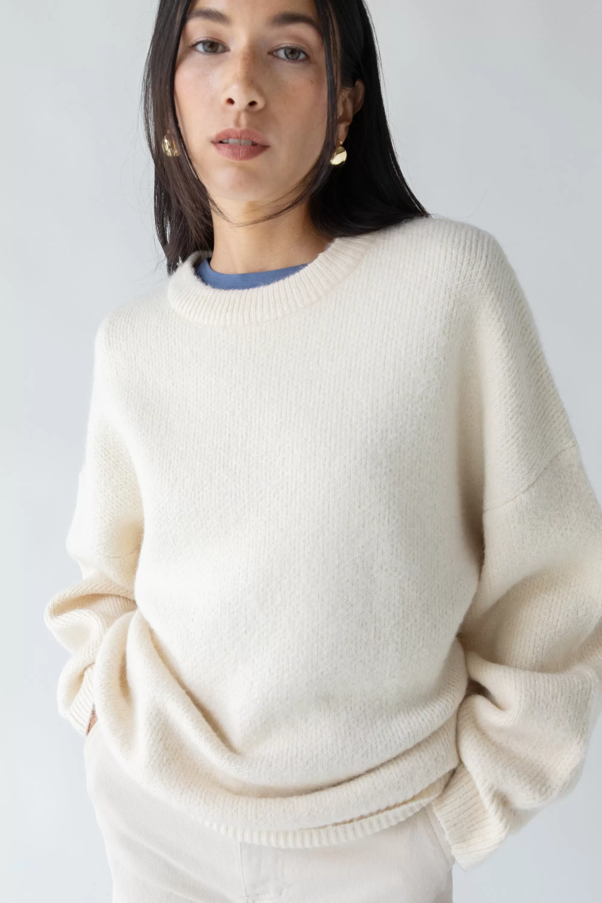 OAK + FORT CHUNKY SWEATER | Women Sweaters & Cardigans