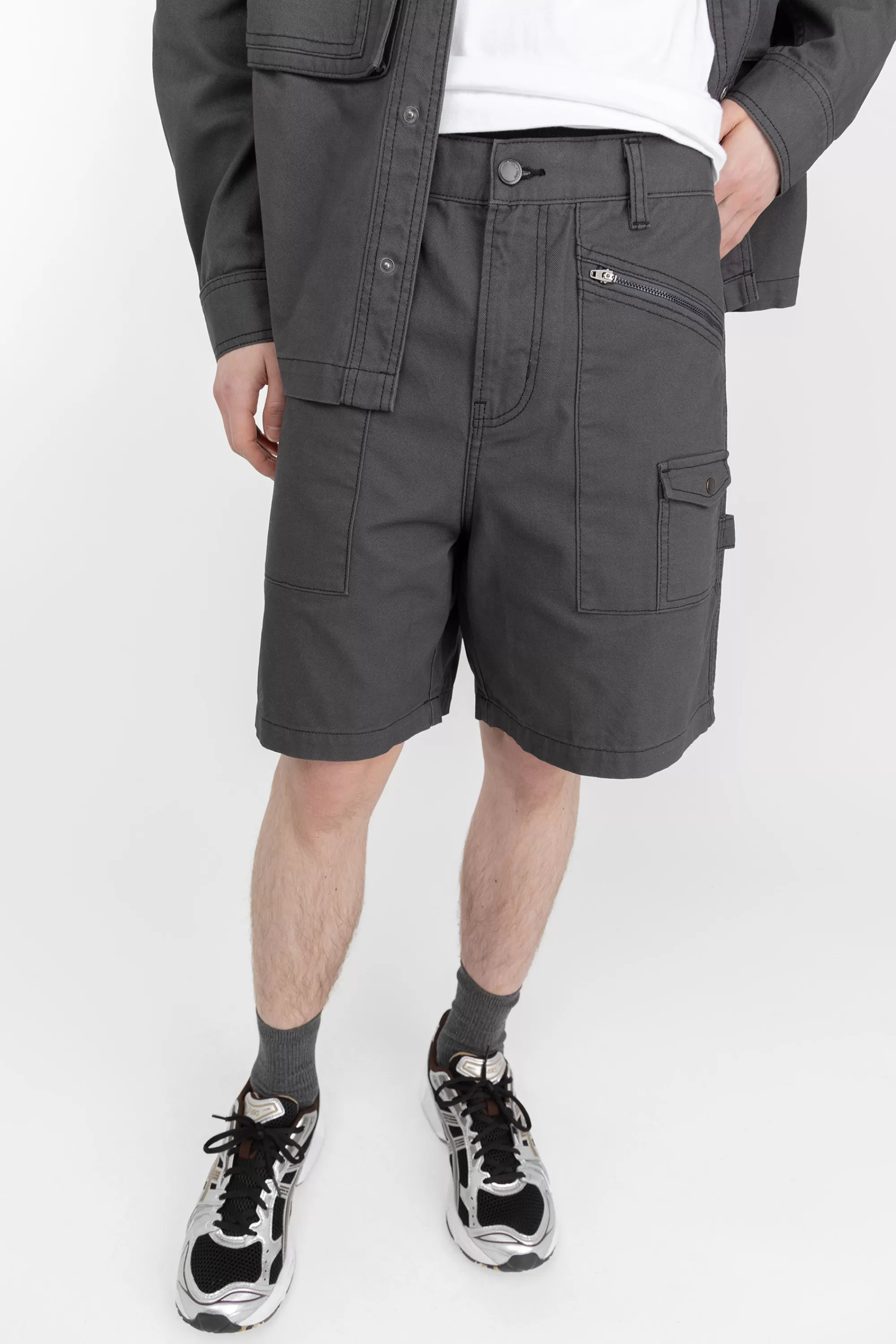 OAK + FORT COTTON-TWILL CARGO SHORT | Shorts