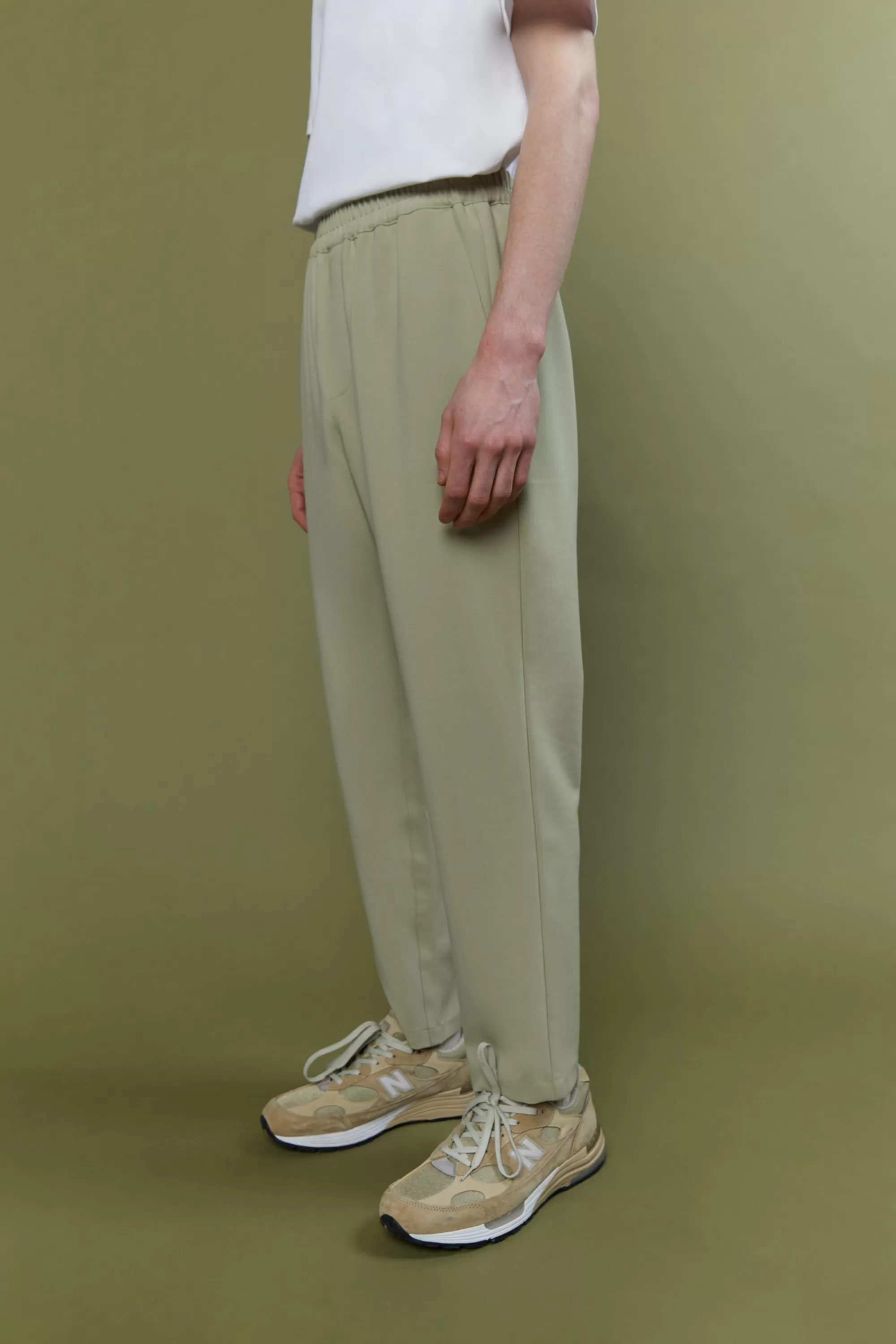 OAK + FORT ELASTIC WAIST PANT | Pants