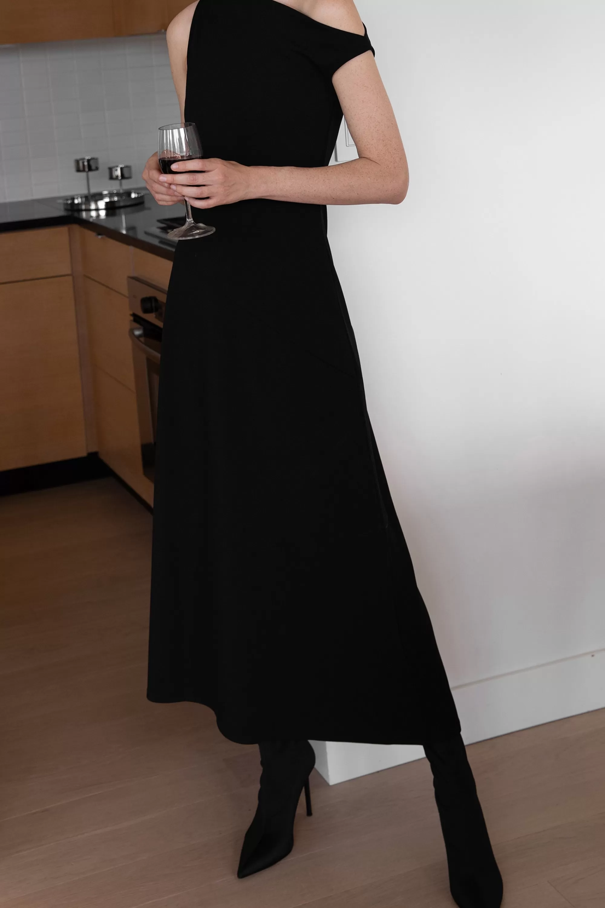 OAK + FORT OFF THE SHOULDER MAXI DRESS | Women Dresses