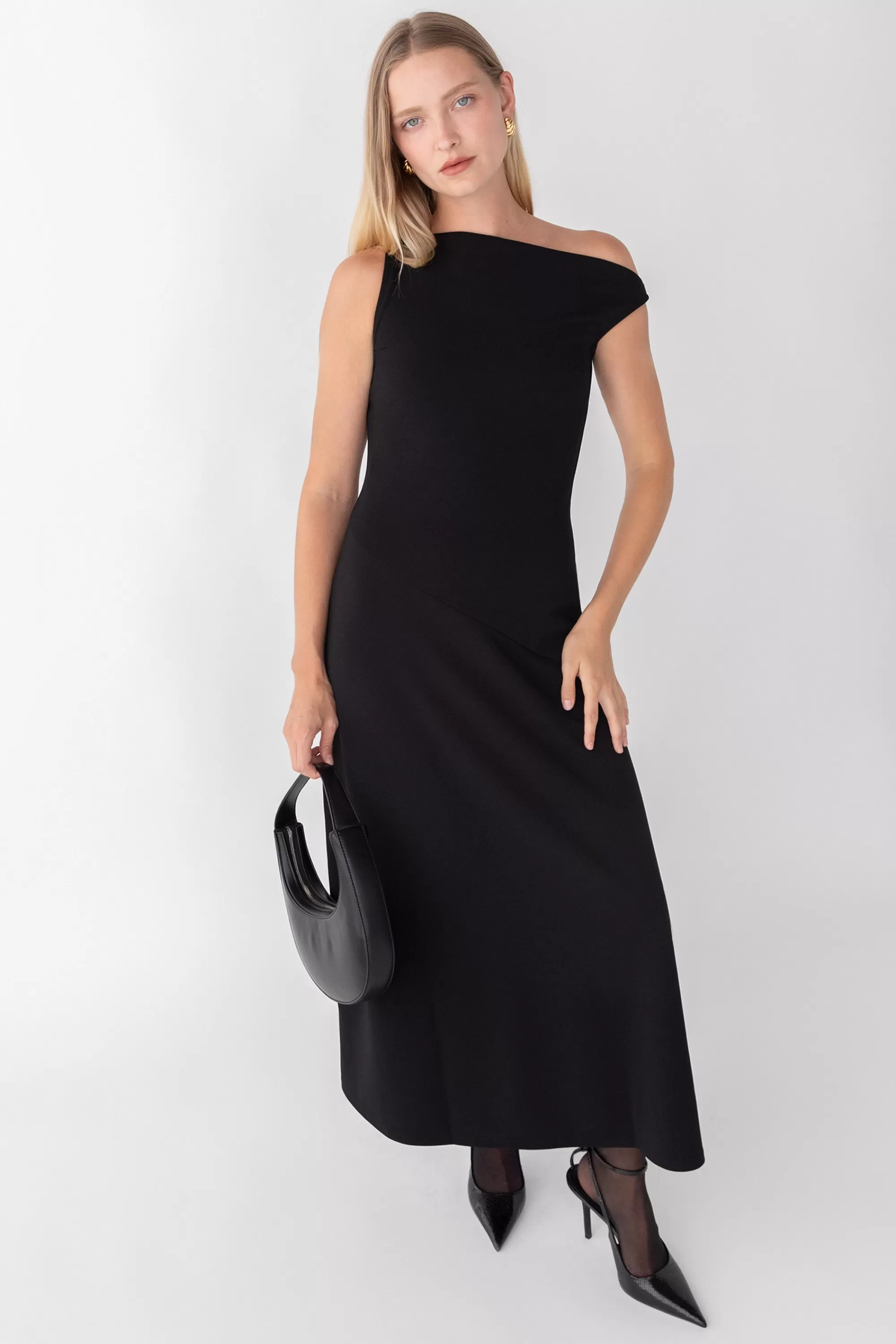 OAK + FORT OFF THE SHOULDER MAXI DRESS | Women Dresses