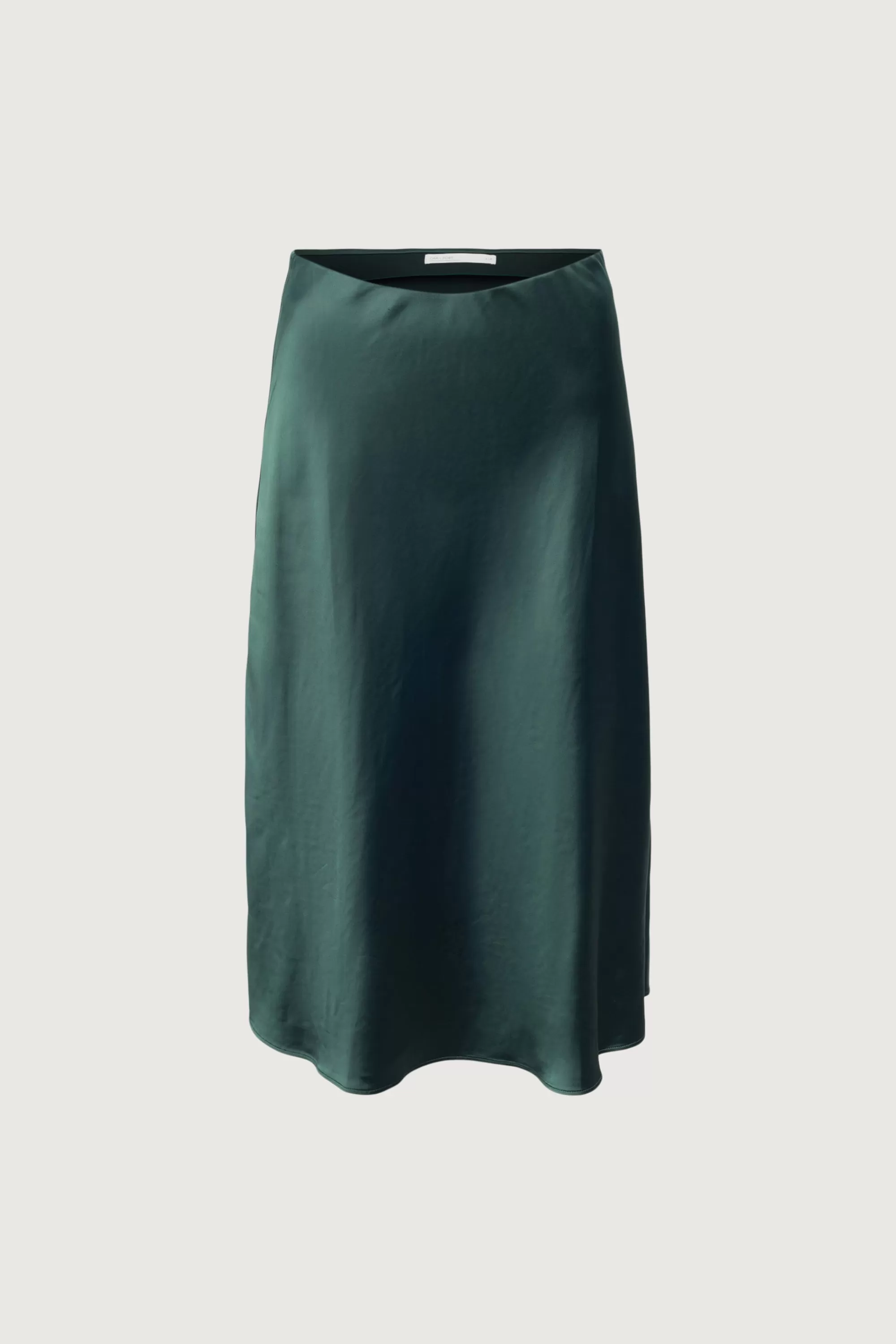 OAK + FORT SATIN MIDI SLIP SKIRT | Women Skirts