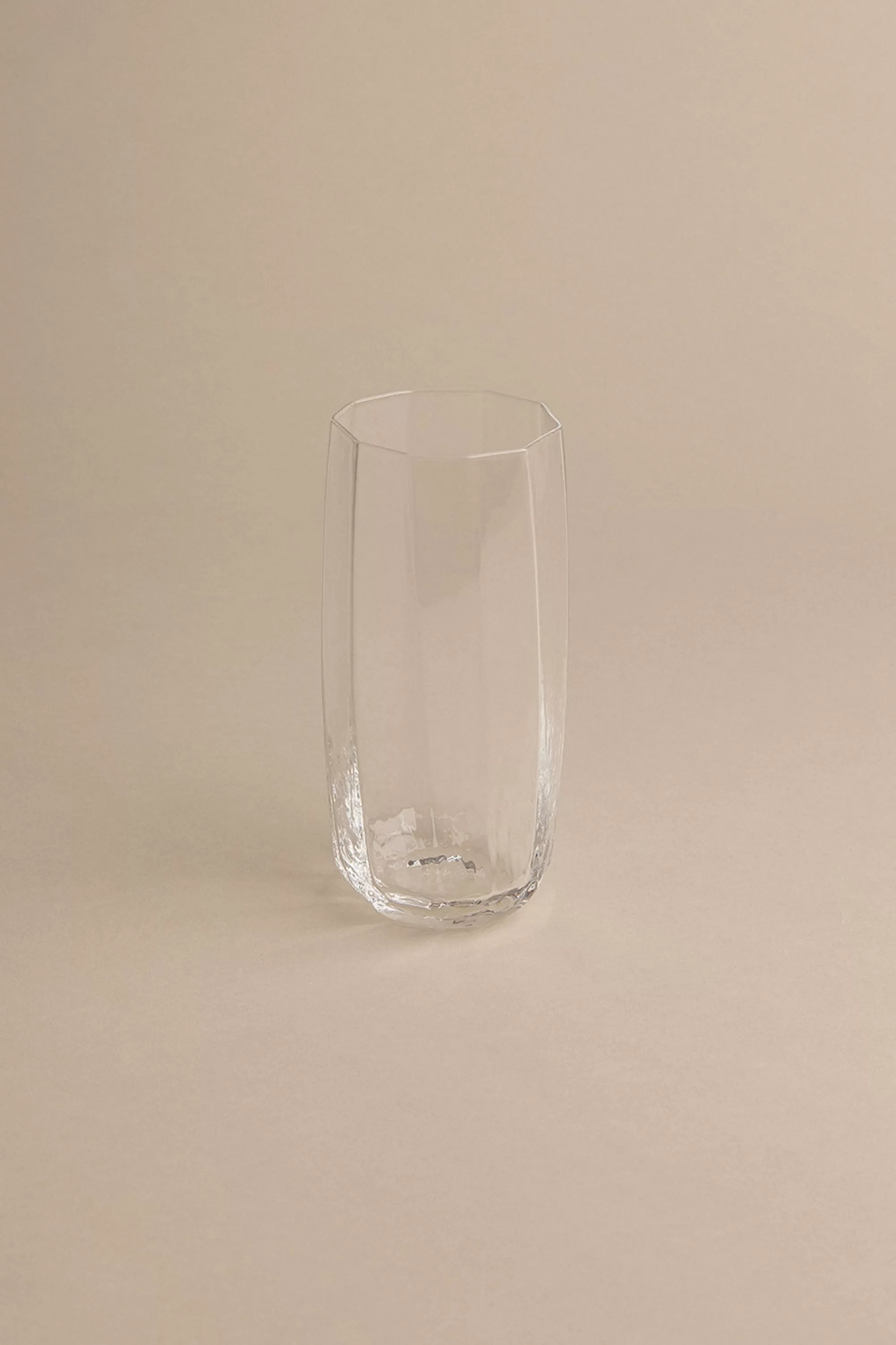 OAK + FORT SCULPT COOLER GLASS | Tableware