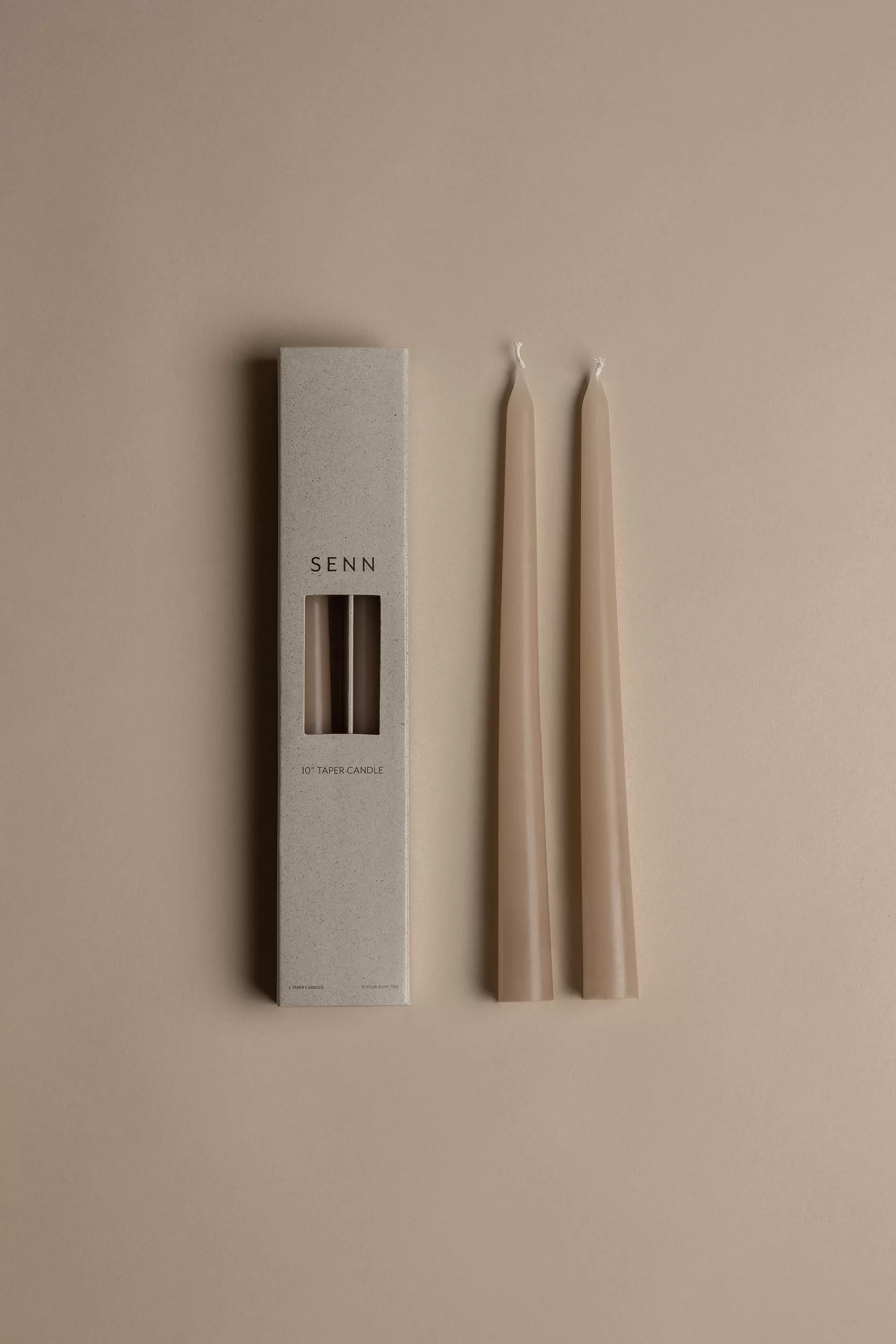 OAK + FORT SET OF TWO TAPER CANDLES | Apothecary