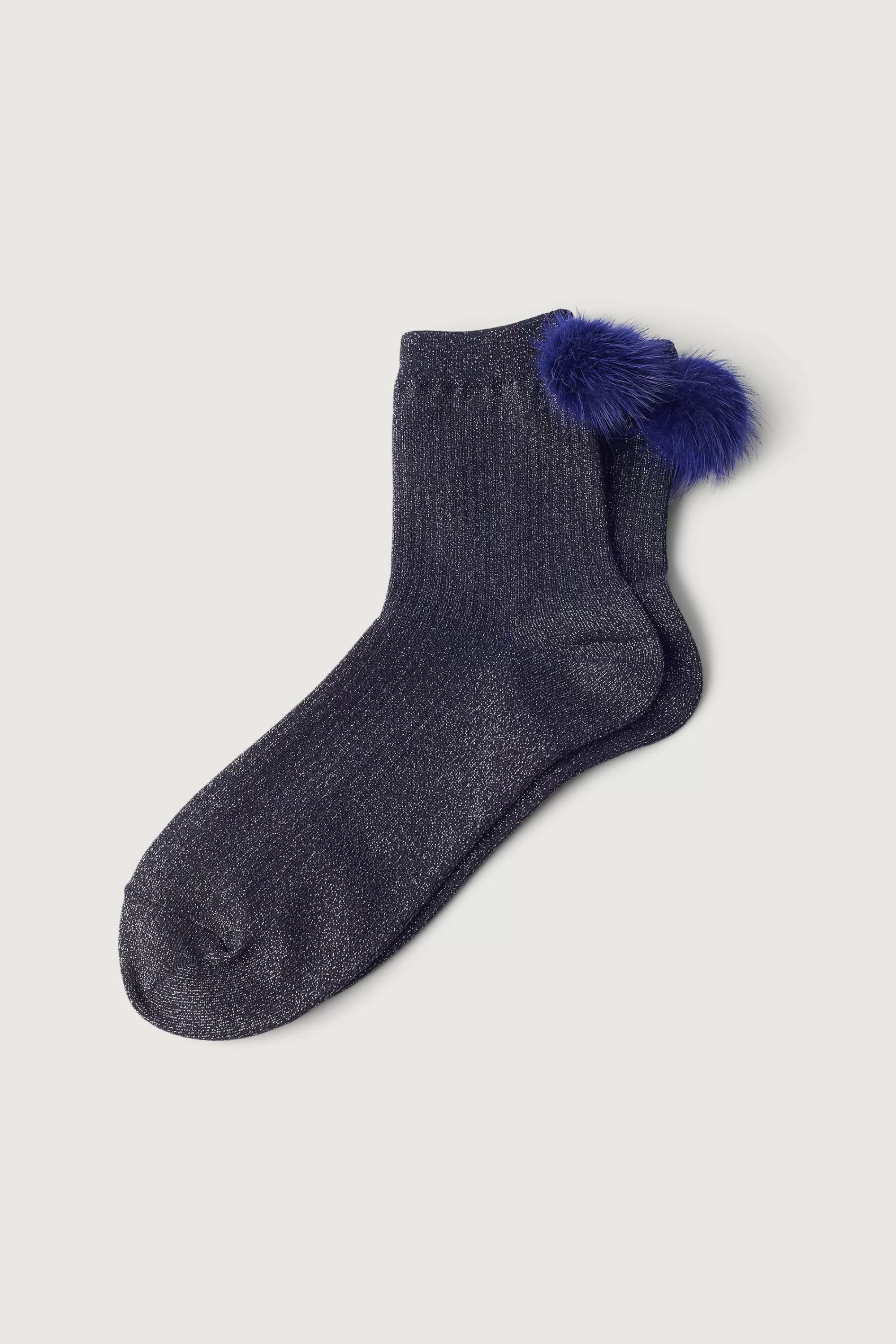OAK + FORT SHIMMER KNIT SOCKS | Women Socks | Socks