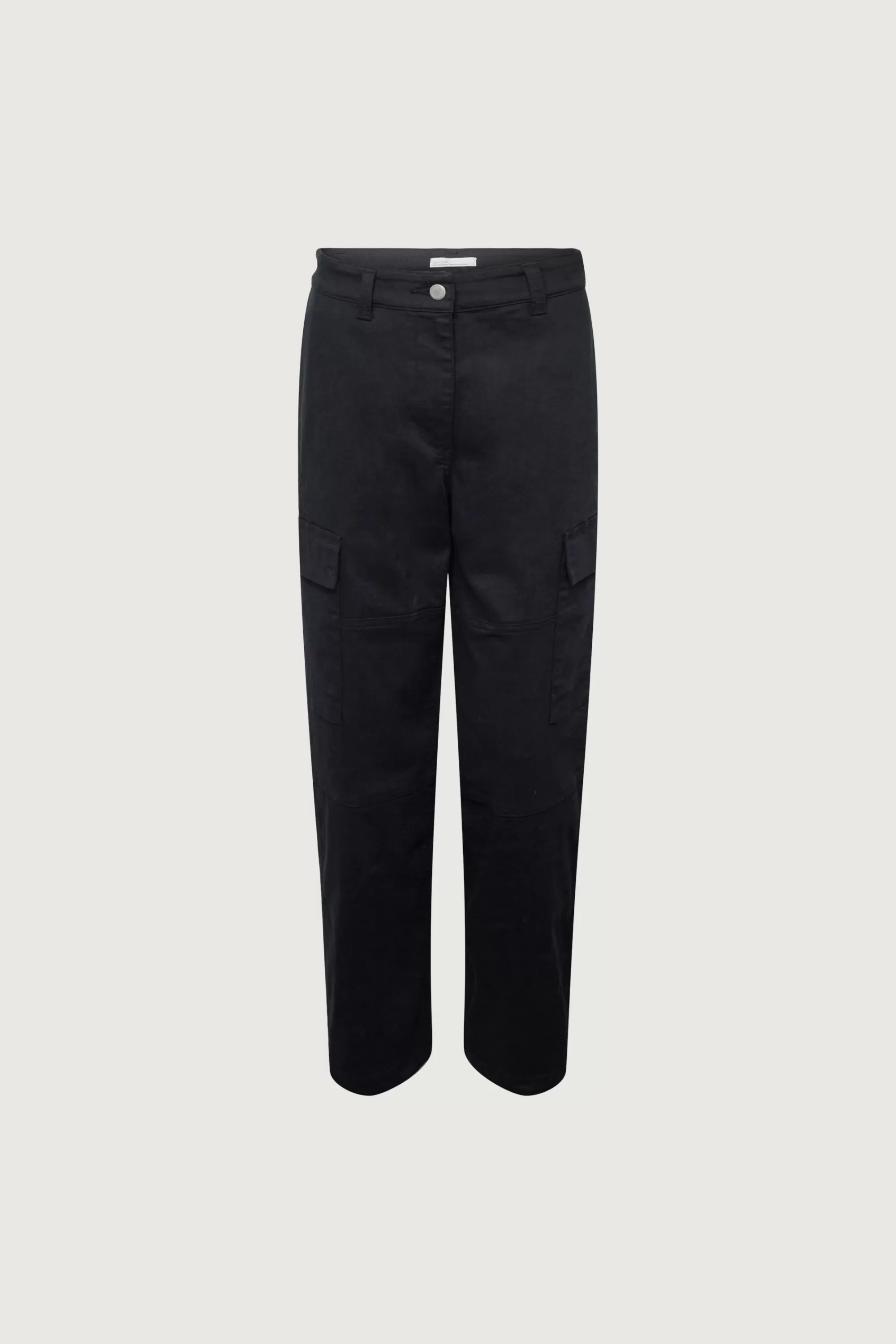 OAK + FORT TWILL WIDE LEG CARGO PANT WITH SHOCK CORD | Women Pants