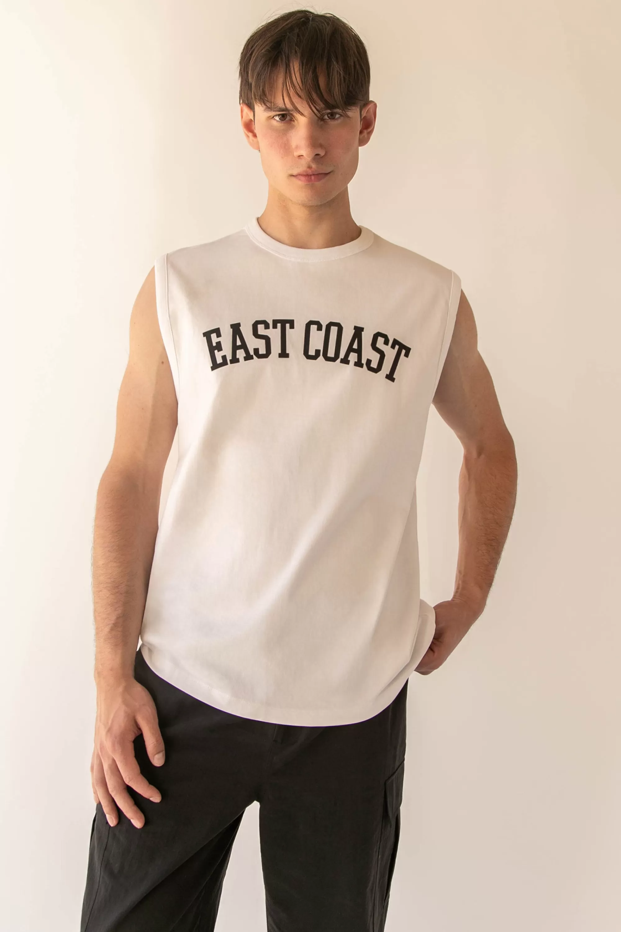 OAK + FORT WEST COAST EAST COAST MUSCLE TANK | Tops