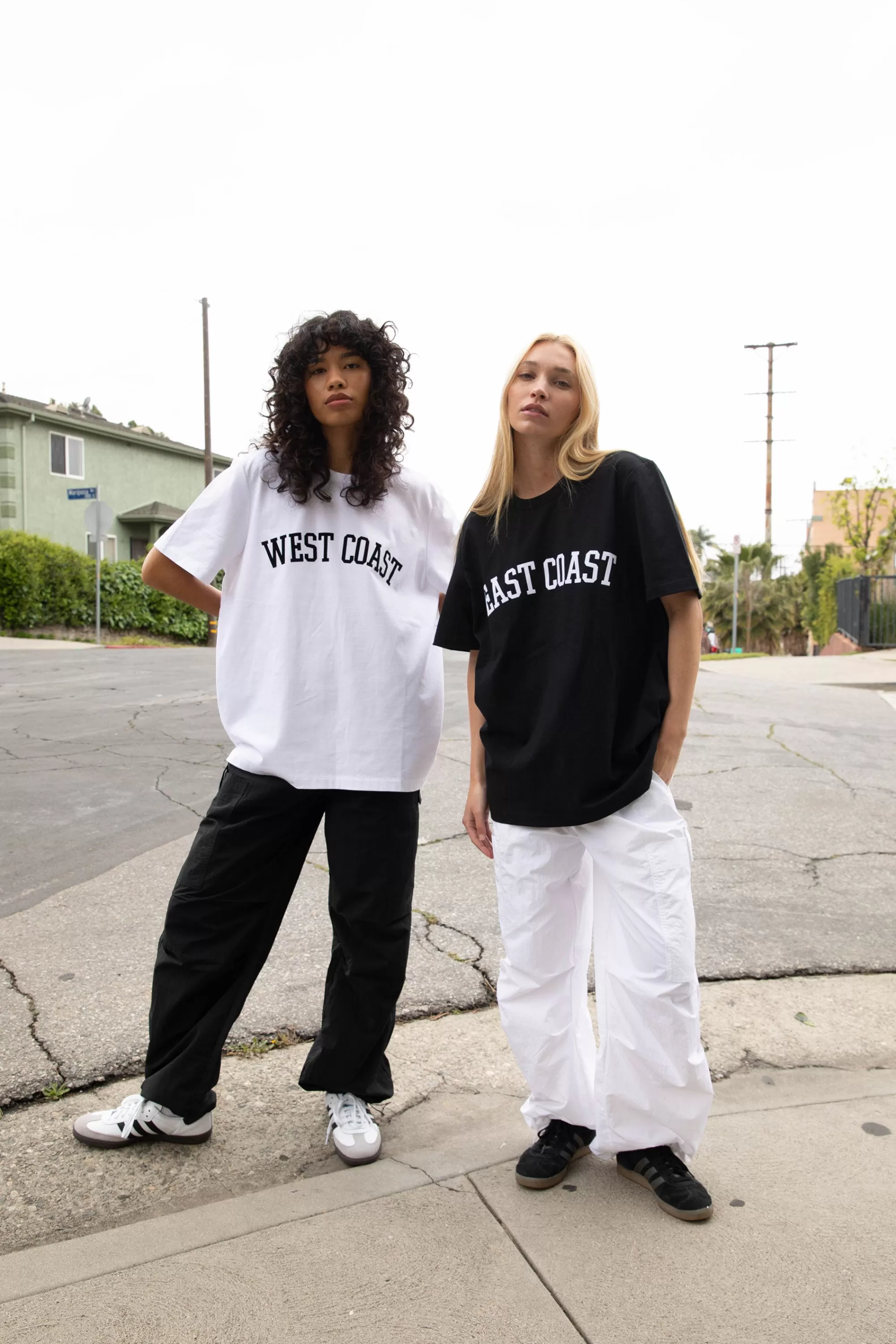 OAK + FORT WEST COAST EAST COAST TEE | Tops