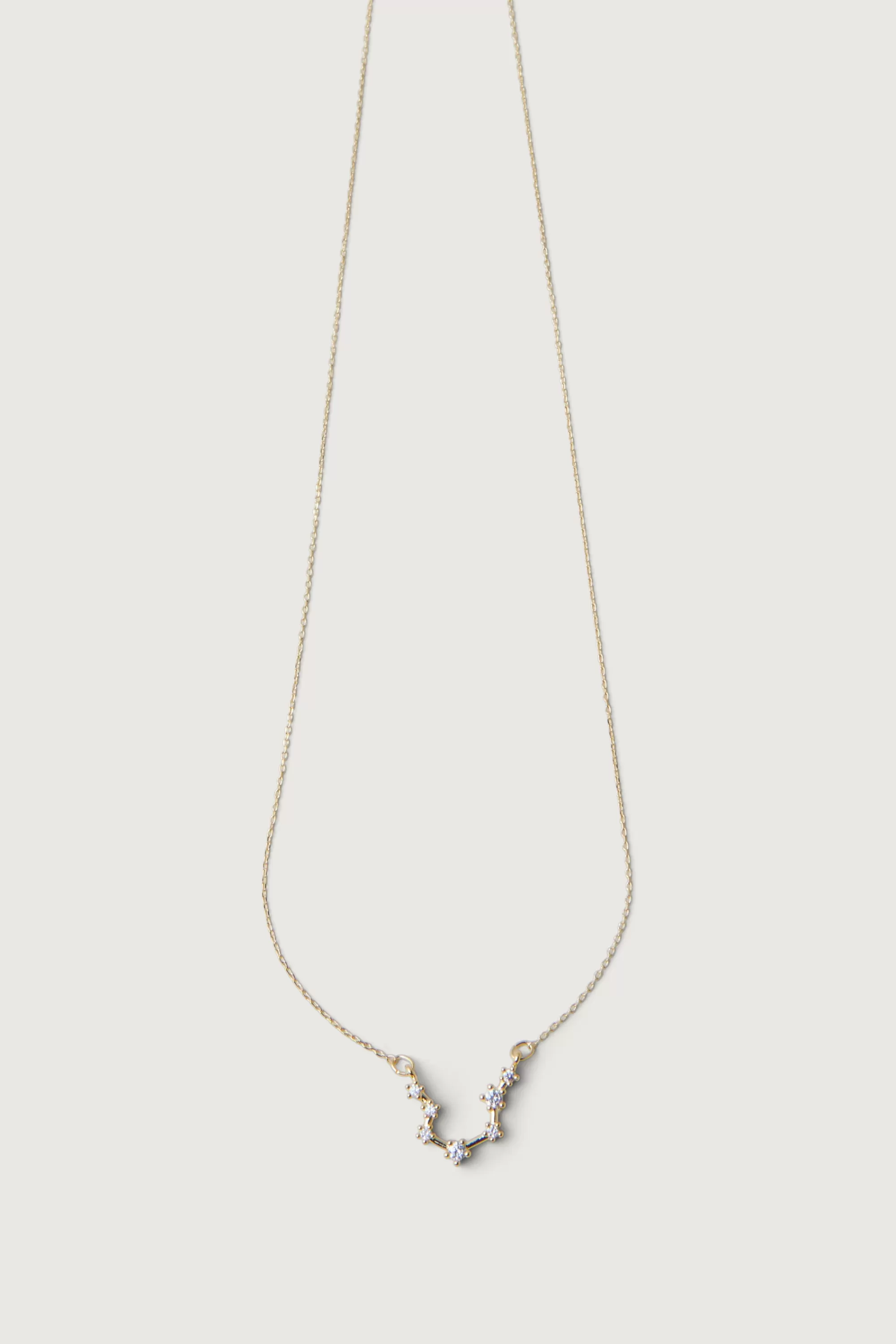 OAK + FORT ZODIAC NECKLACE WITH ZIRCONIA | Women Necklaces | Necklaces